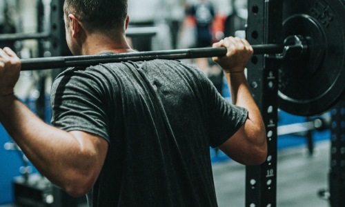 State-of-the-art amenities a man working out in a gym
