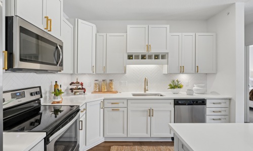 cabinetry at 610 West apartments